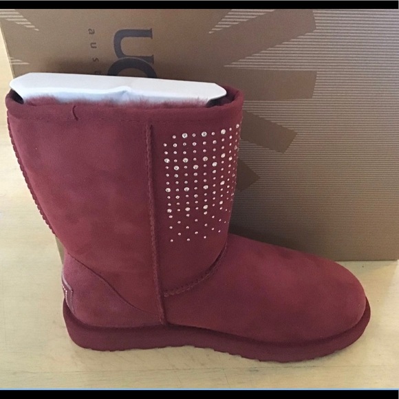 UGG Shoes - UGG Australia Classic Short Bling Boots Swarovski